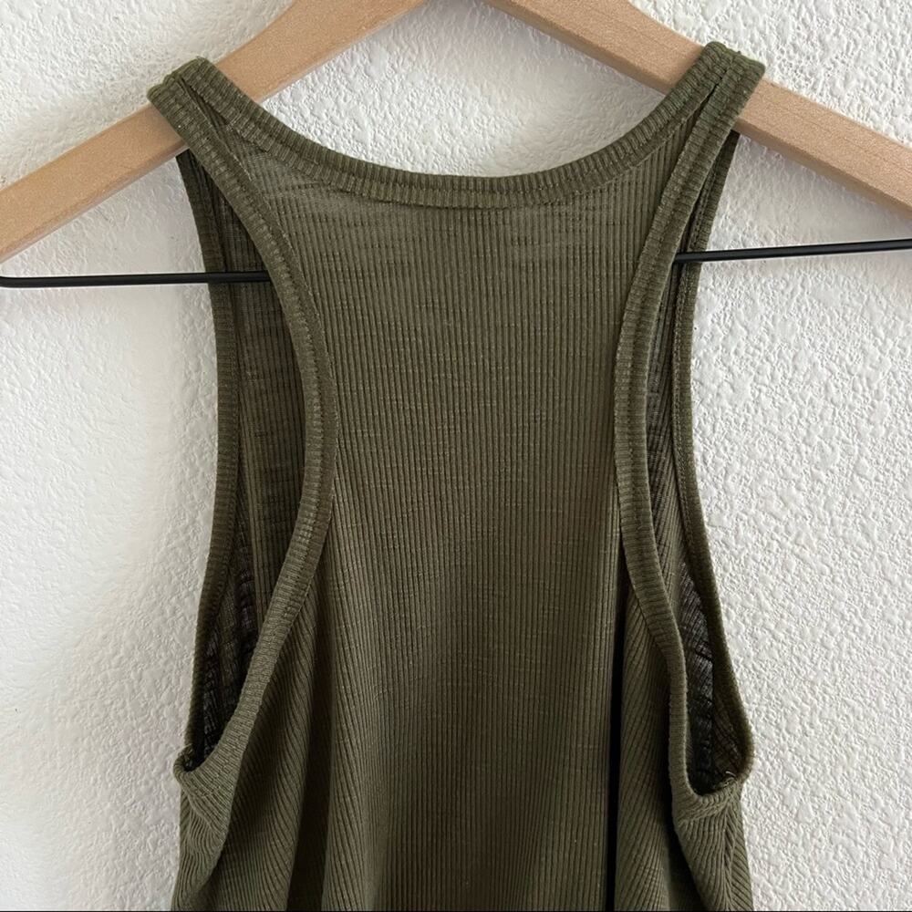 Free People We the Free High Neck Muscle Ribbed Tank XS - Picture 5 of 7